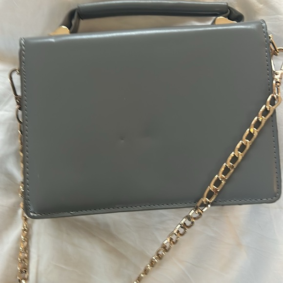 H Bag Gray top handle designer inspired - Picture 4 of 5